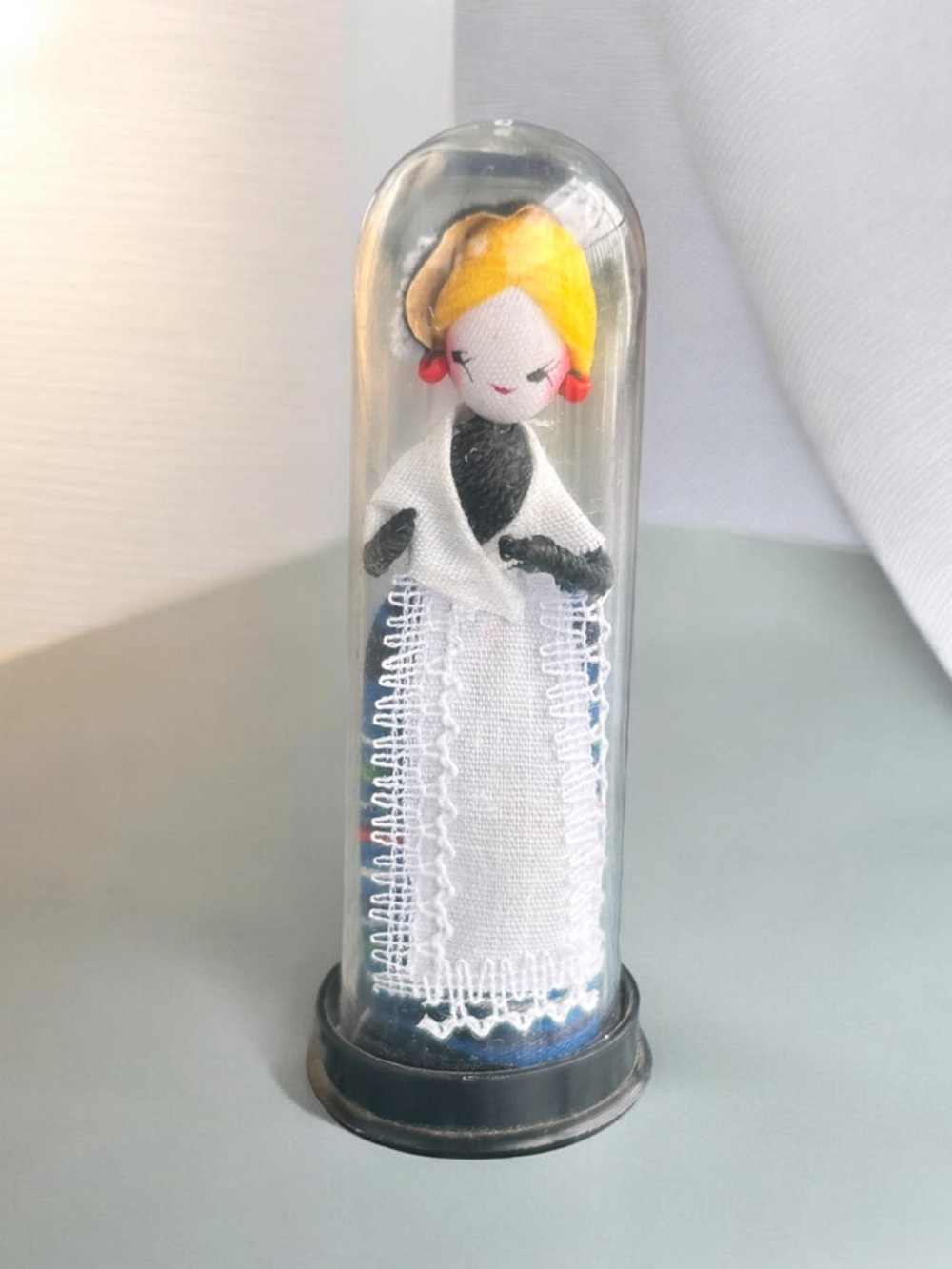 Vintage Disneyland “It’s a Small Word” Miniature Doll in Original Dome